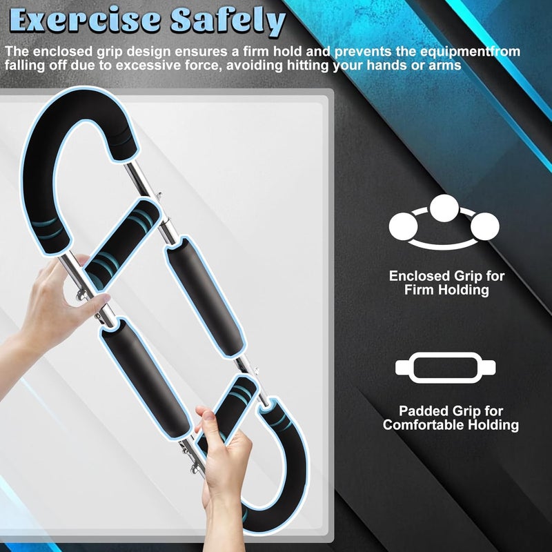 Gecool Twister Arm Trainer,Adjustable Resistance Bar for Full Body Workout, Arm Strengthener for Men & Women, Fitness Equipment for Strength Training - Image 5
